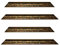 Neumann Bilderrahmen Barockrahmen Gold verziert 820 ORO, Zuschnitt, 50x70 cm