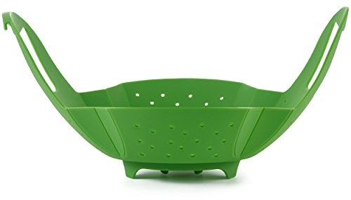 Silicone Vegetable/Food Steamer Basket – Insert for Pots, Pans, Crock Pots & More… By Sunsella