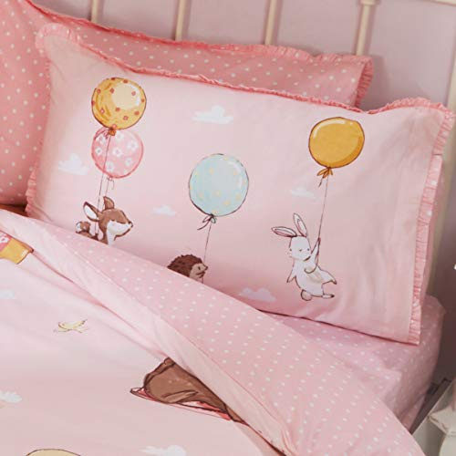 ANIMALS Float Away Duvet Cover Set - Single