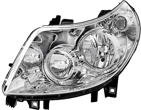 Diederichs Scheinwerfer links Ducato/Boxer/Jumper 06-10 H1+H7, Halogen, Weiß (Lens), Silber (Housing), Für Rechtsverkehr, E-Typ-geprüft, Fiat Ducato, Peugeot Boxer, Citroën Jumper, Van, Scheinwerfer