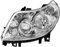 Diederichs Scheinwerfer links Ducato/Boxer/Jumper 06-10 H1+H7, Halogen, Weiß (Lens), Silber (Housing), Für Rechtsverkehr, E-Typ-geprüft, Fiat Ducato, Peugeot Boxer, Citroën Jumper, Van, Scheinwerfer