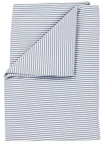 TupTam Baby Pucktuch Gestreift Puckdecke Baumwolle Jungen und Mädchen Pucken Babydecke, Farbe: Streifenmuster Grau, Größe: 100 x 100 cm