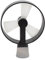 Air&Me Ventilateur AIRAIN anthracite – Design élégant noir mat, ultra silencieux, variateur de vitesses en facade, compact et puissant.