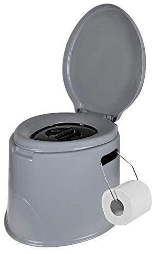 Albert Austin Portable Toilet 5l Camping Toilet For Camping Equipment, Travel Essentials For Van Accessories, Caravan Accessories And Boat Accessories