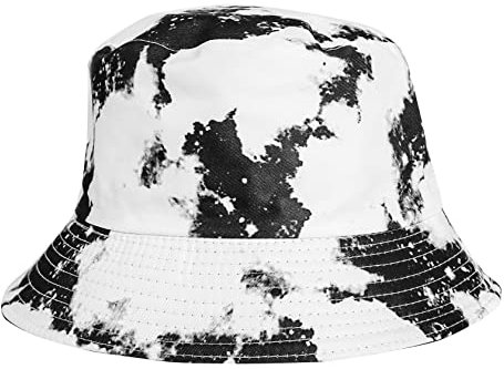 MILAKOO Batik Fischerhut Doppelseitiger Eimerhut Herren Frauen Sommerhut für Outdoor Sonnenschutz