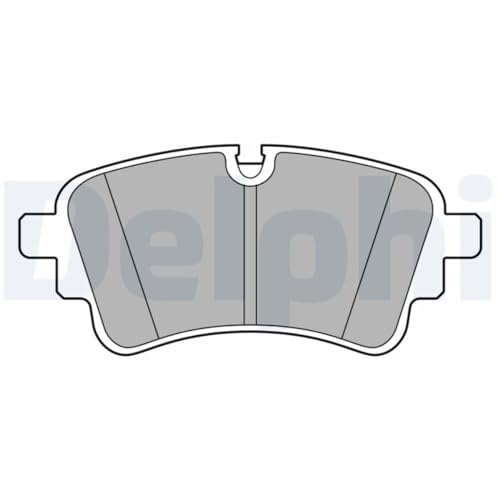 DELPHI Bremsbeläge Satz Bremsklötze Bremssteine Set Hinten mit Zubehör LP3670