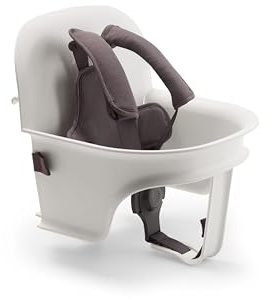 Bugaboo Giraffe Baby Set for the Bugaboo Giraffe High Chair, for Babies 6-36 Months Old, with Seat and 5-Point Safety Harness, Adjustable with One Hand, Made from bio Based Plastics, White