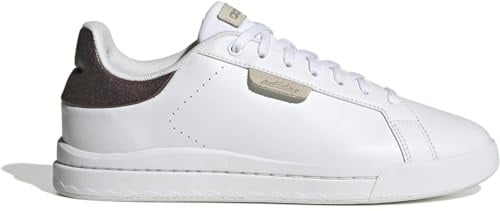 Adidas Damen Court Silk Shoes, Cloud White/Cloud White/Champagne met, 38 2/3 EU