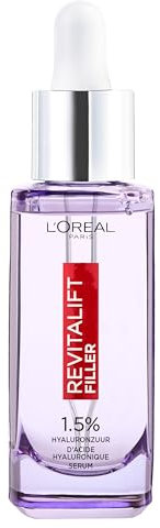 L'Oréal Paris - Revitalift Filler 1,5% Hyaluronsäure Serum - Hydratation - 30ml - Für hydratisierte Haut