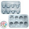 Fyfjur Cráneo Molde Chocolate, Halloween Moldes Bombones Silicona, Molde De Silicona Para Chocolate, Moldes Silicona Para Dulces, Chocolate, Gelatina (Azul, 18.9 * 12.7 * 2.2cm), AM02406911FY