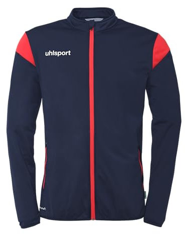 uhlsport Unisex Squad 27 Classic Sport-Jacke, Marine/rot, 140 EU