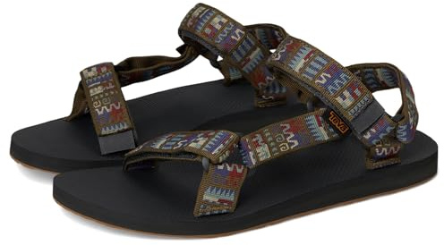 Teva Mens Original Universal Sandals - Geo Mashup Olive - 10