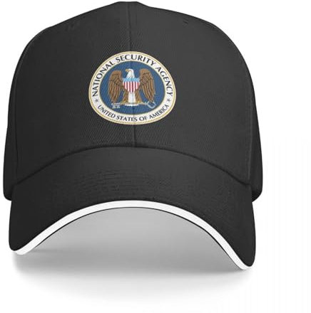 YOFAUOE Basecap NATIONAL Security Agency NSA Baseball Cap Hard hat Boonie Hats Women's Beach Outlet 2023 Men's