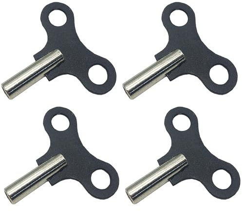 4-teiliges Schlüssel-Werkzeug, Uhr-Aufziehschlüssel, Uhrenzubehör für ungerade/gleichmäßige Schlüssel, alte Uhren, Aufziehschlüssel