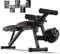 Verstellbare Hantelbank, Hantelbank Klappbar, Hantelbank Klappbar mit Beincurler, Profihantel Hantelbank Bauchtrainer Hause Bankdrücken Sit-up-Boar