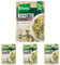 Knorr Risotto con Carciofi, Risotto Pronto con Ingredienti Naturali, 100% Riso Italiano e Chicci al Dente, Preparazione in Pentola o al Microonde, 175g, 2 Porzioni (Confezione da 4)