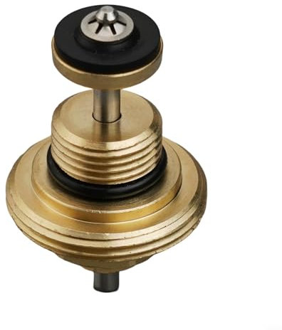 HOHOVYVY heizkreisverteiler，thermostatventil，3/8 Rücklaufstift Ventileinsatz M30x1,5 Für UFH-Antrieb Fußbodenheizungsverteiler(3/8)