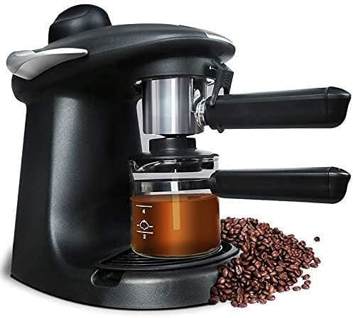 Cafetera expreso de 5 Bares, cafetera Profesional semiautomática con Vapor, Ideal para Preparar Latte, Moca y Capuchino.