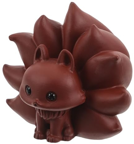 Ipetboom Zisha Tee Haustier Dekor Fuchs Figur Tee Haustier Fuchs Statue Ornament Kungfu Wasser Keramik Tierfiguren Süßes