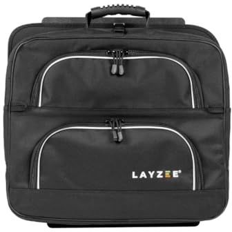 LAYZEE Fenstertasche für VW Caddy + Maxi – Magnetische Auto-Tasche mit FIDLOCK System, Verdunkelung & Stauraum fürs Camping und Vanlife (VW Caddy 4 L1 Beifahrerseite)