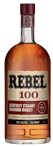Rebel 100 Kentucky Straight Bourbon Whiskey 50% vol. (1x1000ml)