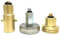 LPG - Set di adattatori per serbatoio (ACME a baionetta Dish) da 10 mm, M10