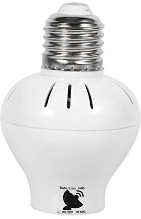 E27 Microwave PIR Motion Sensor LED Light Bulb Switch Socket Lamp Holder AC 100-240V