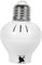 E27 Microwave PIR Motion Sensor LED Light Bulb Switch Socket Lamp Holder AC 100-240V