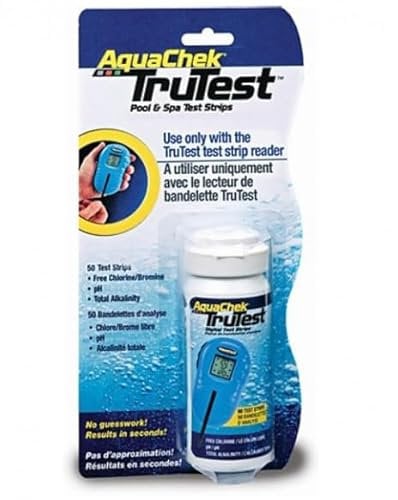 Interline AquaChek TruTest Teststreifen 50 Stück PH Chlor für digitales Aquacheck Trutest Messgerät 2606