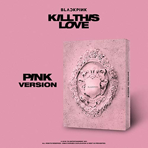 Blackpink 2nd Mini Album Kill this love Pink ver (Pre-order Folded Poster is included)