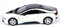 Motormax Miniatur 1:24 Modellauto BMW i8 2018 Coupe weiß/schwarz Modellauto
