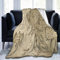 Wearibear Decke Mittelerde Karte Samtdecke gemütliche Polyester Bettdecke Steppdecke hautfreundliche Fleecedecke waschbar Überwurfdecke Teppich für Zuhause Herbst Winter Frühling, weiß, 60x50