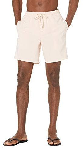 Quiksilver Herren Swim Trunk Boardshort Badehose, Canyon Sunset The Deck Volley 18, Medium