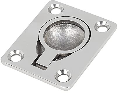 X AUTOHAUX 47x38mm Bootsboden Schließfachluke Aufzug Spülring Zuggriff