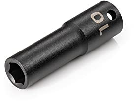 TEKTON 3/8 Inch Drive x 10 mm Deep 6-Point Impact Socket | SID13110