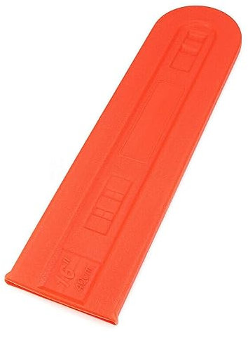 SEIWEI 20 Kettensägenschutzhülle Kettenschutz, 50 * 10cm Scheidenschutz Orange Kettensägenschutzhüllenschutz Kettensägenschutz