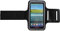 Fitness Sportarmband kompatibel für Samsung Galaxy A6 Plus / A12 / A20s / A21s / A22 / A22 5G Armband Handy Oberarm Halter für Fitness, Joggen, Laufen Hülle Tasche Blank XL Schwarz