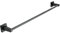 Magnetic Hanger Extra Towel Holder Bar For Straight Towel Radiators (Black Square)