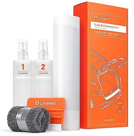 Luxshield Ladekantenschutz Folie für Skoda Octavia Combi RS 4 (IV) NX5 I 2020 - 2025 - Stoßstangenschutz, Kratzschutz, Lackschutzfolie - Transparent