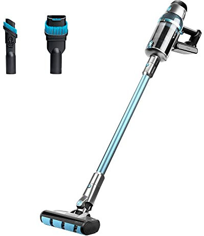 Cecotec Akku-Stabstaubsauger Conga Rockstar 1600 Titanium, 680 W und 26 kPa, Digitalmotor, Jalisco-Bürste, 230 AW, 75 min Autonomie, 4 Modi, Digitalanzeige, Zubehör