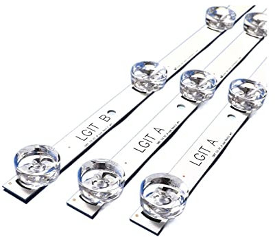 ALMVIS LED Lámpara de retroiluminación 6 Fit for LG 32 TV 32MB25VQ 691 6L-1974A 6916L-1981A LV32 0DUE 32LF592U 32LY320C Innotek DRT 3.0 32 3 2lb582v