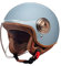 BGGNG Casque Moto Demi-Jet Homme ECE Homologué Casque Semi-Ouvert Casque Jet Urbain Casque Moto Et Scooter Compact Femme Adulte avec Anti Scratch Visiere A,54-61CM