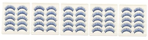 FOMIYES 25pairs Easy Apply Remove Comfortable Wear Day Long Deep Attractive Eyes Tutu Lashes