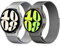 2 Pcs Bracelets en Métal pour Samsung Galaxy Watch 7/6/5/4/FE 40mm 44mm/Watch 6 Classic 43mm 47mm/Watch 5 Pro 45mm/Watch 4 Classic 42mm 46mm,20mm Bracelet Magnétique en Acier Inoxydable Sans Espace