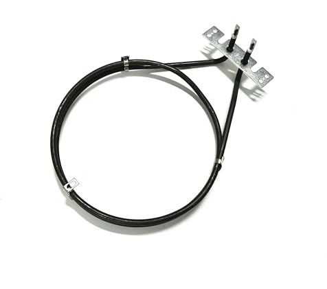 SPEEM | Resistencia para horno 2000W 230V | Medidas 187mm diámetro | Material tubo AISI304 | Para generar calor dentro del horno | Sistema de calefacción horno