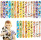 POPOYU 24 Stück Hund Schnapparmbänder Kinder,Hund Armband Kindergeburtstag Gastgeschenke,Mitgebsel Hund Geburtstag Junge Mädchen,Hund Mitgebsel Slap Armbänder für Hund Kleine Geschenke