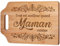 Giftasy Cadeau Maman, Cadeau Anniversaire Maman - Planche à Découper en Bambou Gravée, Cadeau Fete des Meres Original, Idee Cadeau Mere Cuisine (31,2 × 22,0 × 1,0 cm)