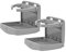 Porte-gobelet Pliable, Rangement Pratique Installation Facile et Durable Porte-gobelet Solide sur la Porte d'un Camping-car (Gris (HF-PAG))