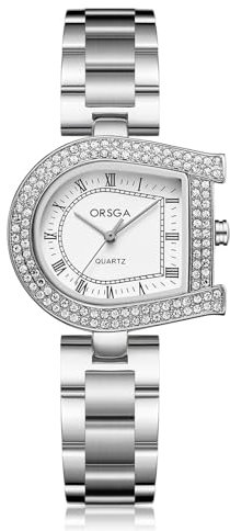 CIVO Damen Uhr Silber Armbanduhr: Wasserdicht Analog Damenuhr - Edelstahl Quartz Frauen Uhren
