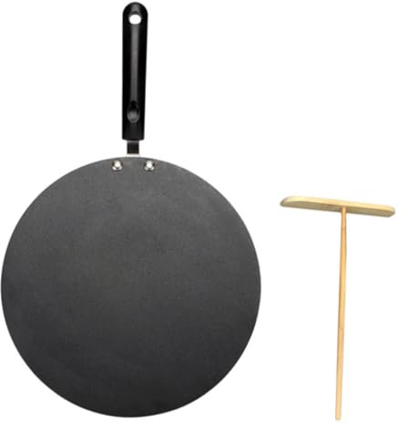 PHENOFICE Padella Antiaderente in Lega Di Alluminio Per Pancake Padella Portatile Da Cucina Manico Facile Da Pulire E Riporre